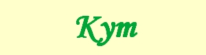 Kym yoga trainer veterinarian name
